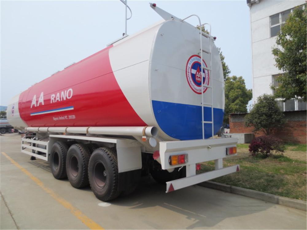 3 axle oil tank transport semi trailer 50000 liters, Fuel Tanker