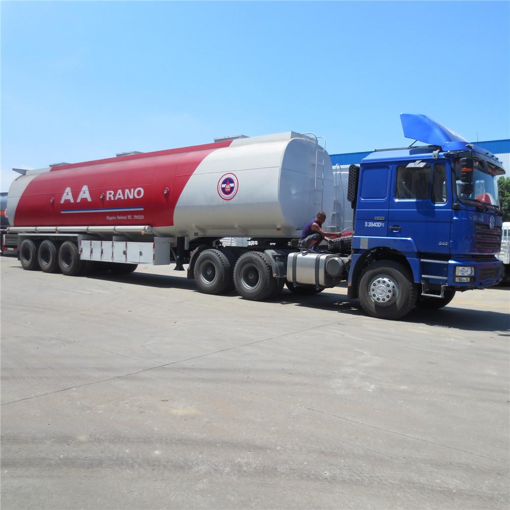 3 axle oil tank transport semi trailer 50000 liters, Fuel Tanker