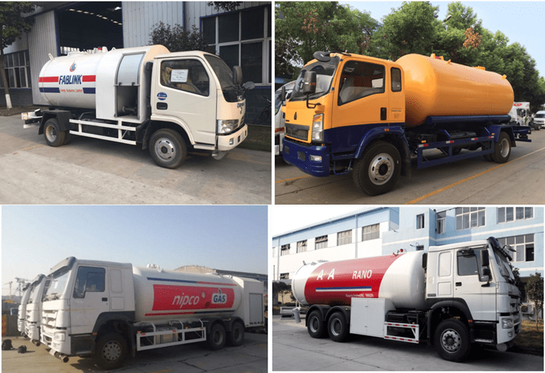 dongfeng lpg tanker truck