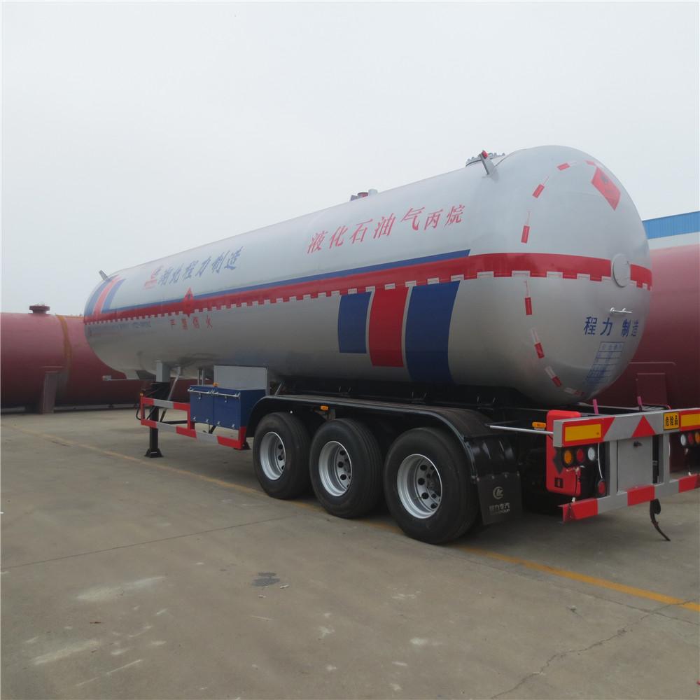 49.6 M3 20.8ton Lpg Transport Trailer, LPG Tanker