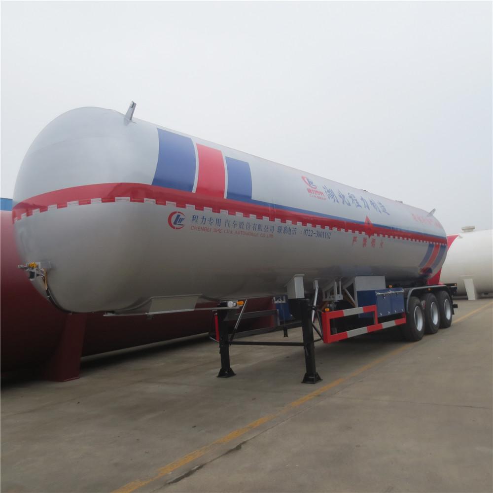 49.6 M3 20.8ton Lpg Transport Trailer, LPG Tanker