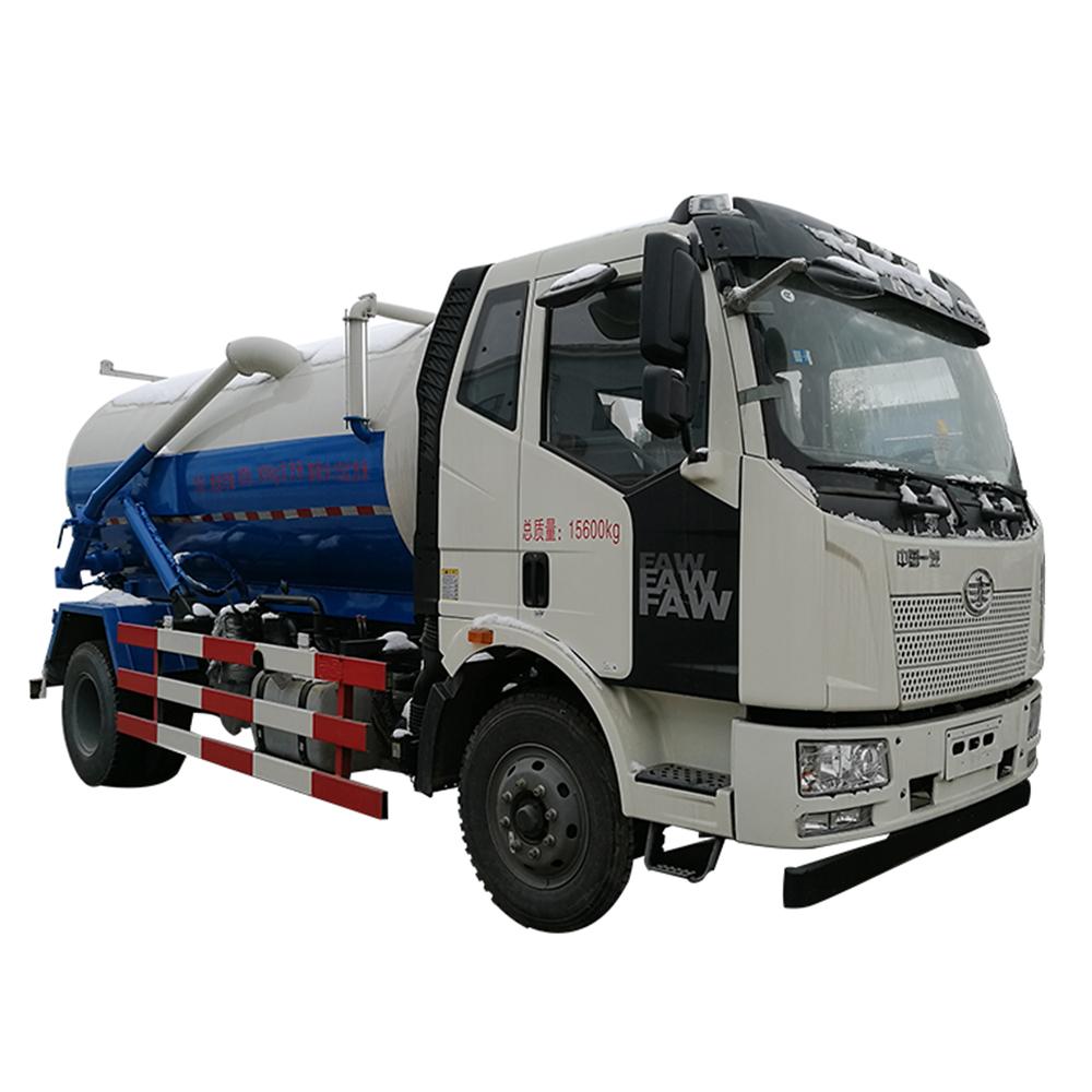 12 cbm vacuum suction truck