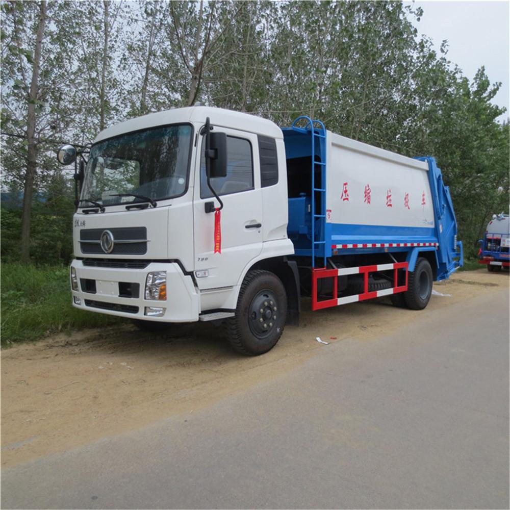 6 Wheel 12 Cbm Garbage Compactor Truck, Garbage Truck