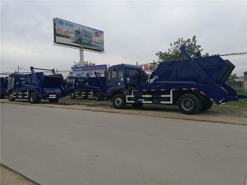 Sinotruk 10 Cbm Hydraulic Lifter Garbage Truck, Garbage Truck