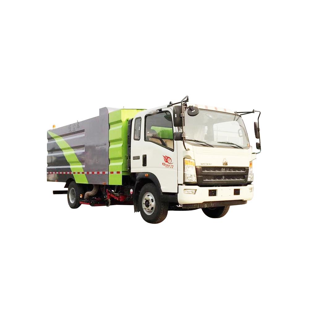 vacuum road sweeper truck