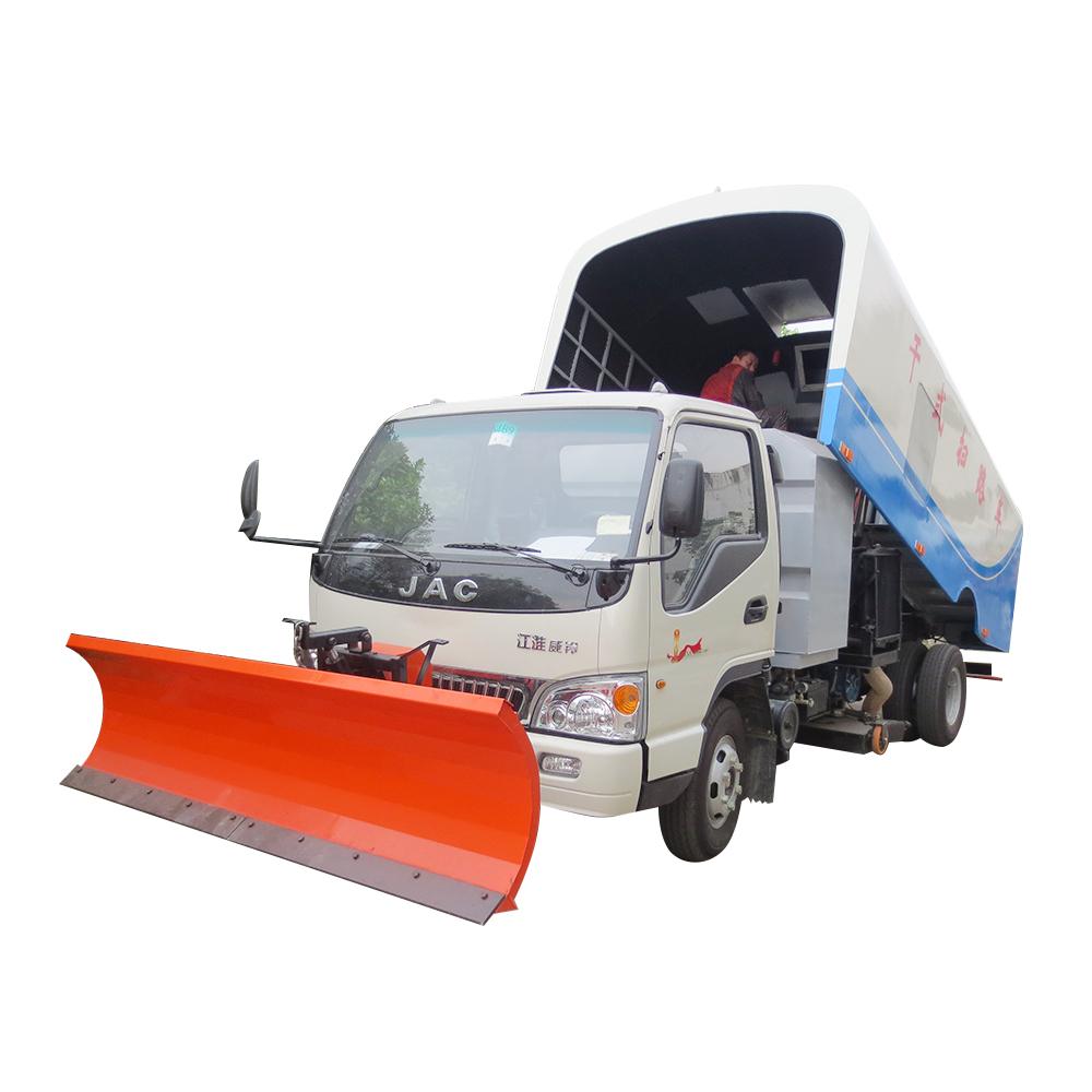 airport runway sweeper truck