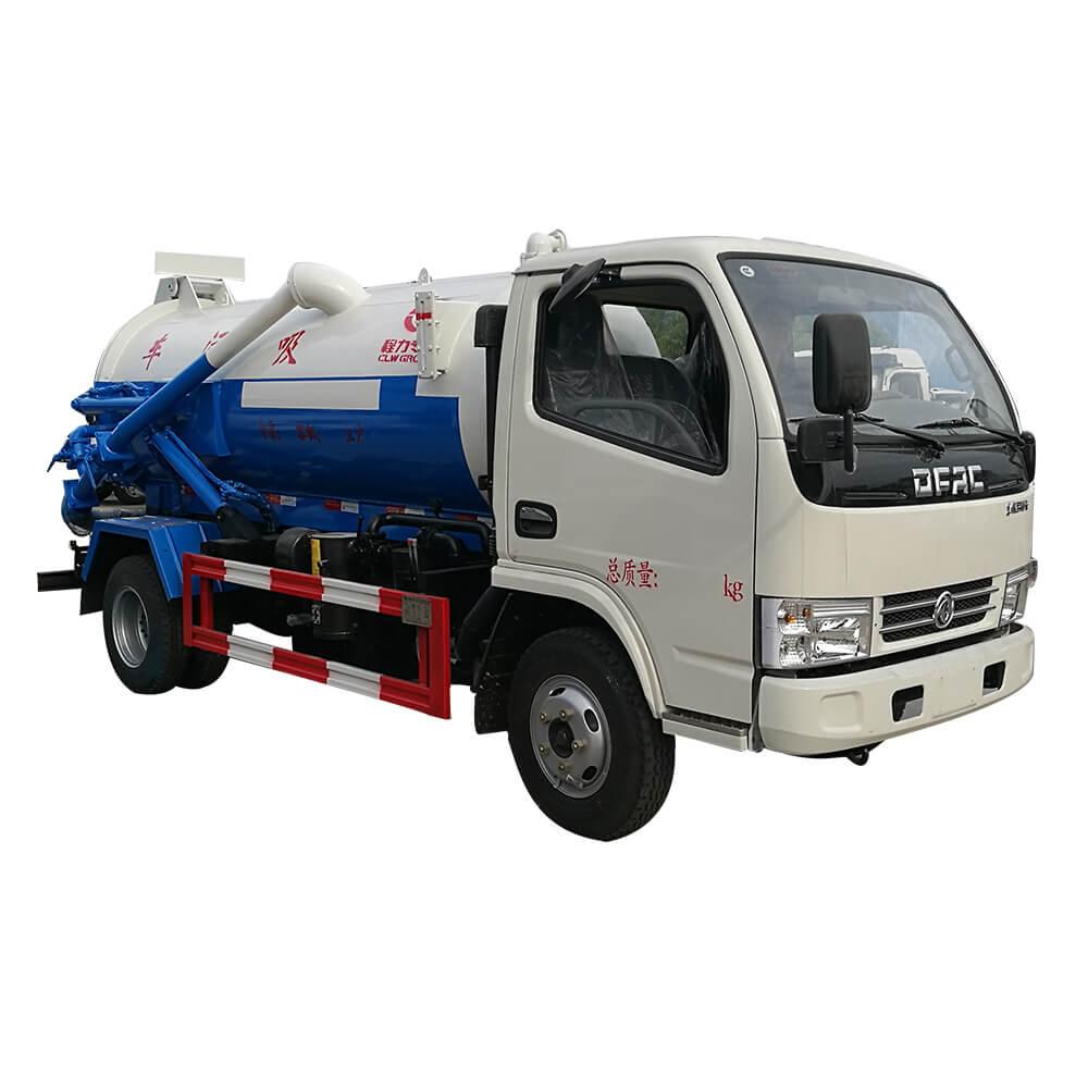 vacuum sewage suction truck