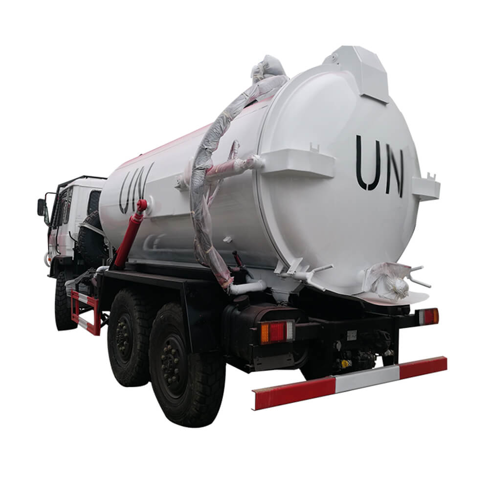 sewage tanker truck