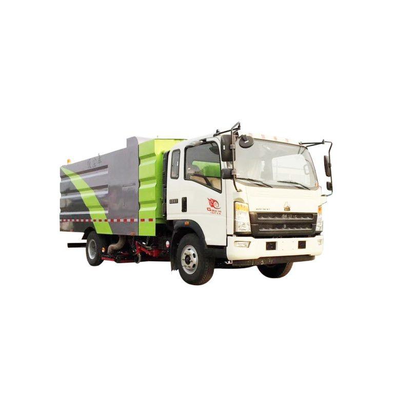 Howo 8 Ton Vacuum Road Sweeper Truck, Sweeper Truck