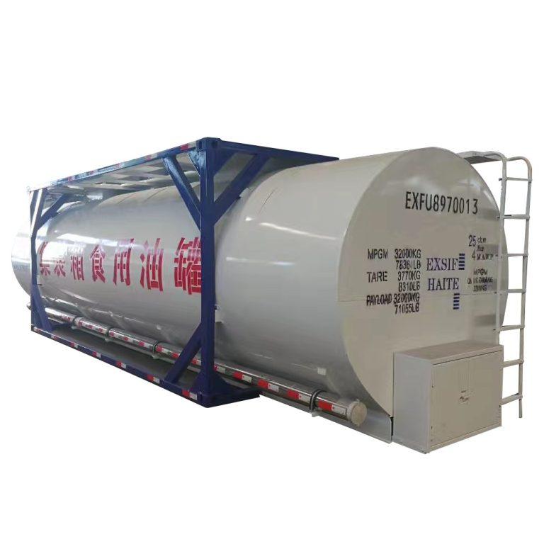 25 Cbm Edible Oil Tank Container, Fuel Tanker