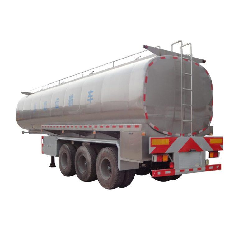 40 Cbm Milk Tank Semi Trailer, Fuel Tanker