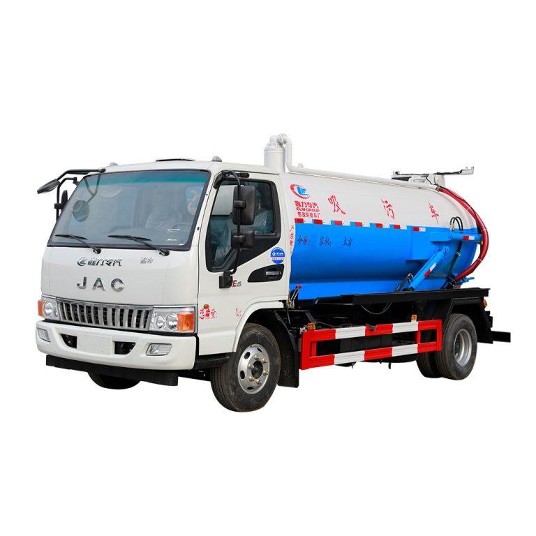 Jac 5 Cbm Sewage Tanker, Vacuum Suction Cleaning Truck