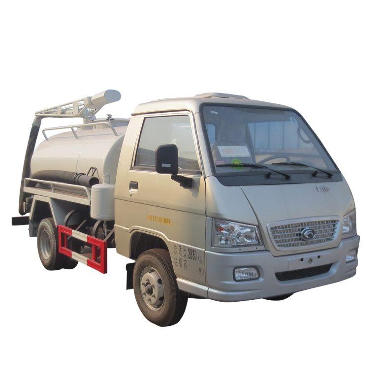 Forland Mini Fecal Suction Truck, Vacuum Suction Cleaning Truck