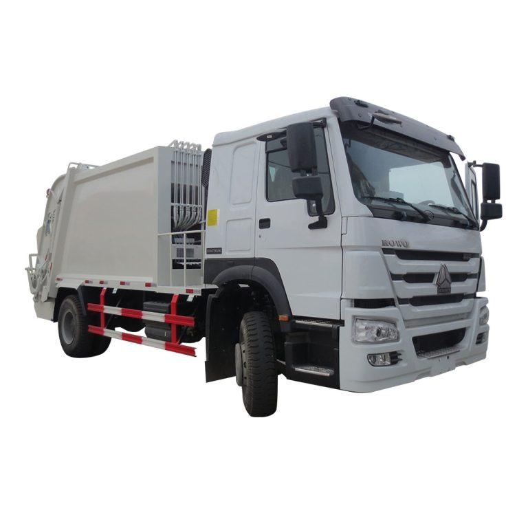 Howo 12 M3 Garbage Compactor Truck, Garbage Truck