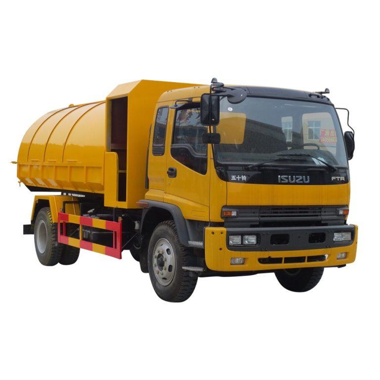 8 M3 Garbage Container Truck, Garbage Truck