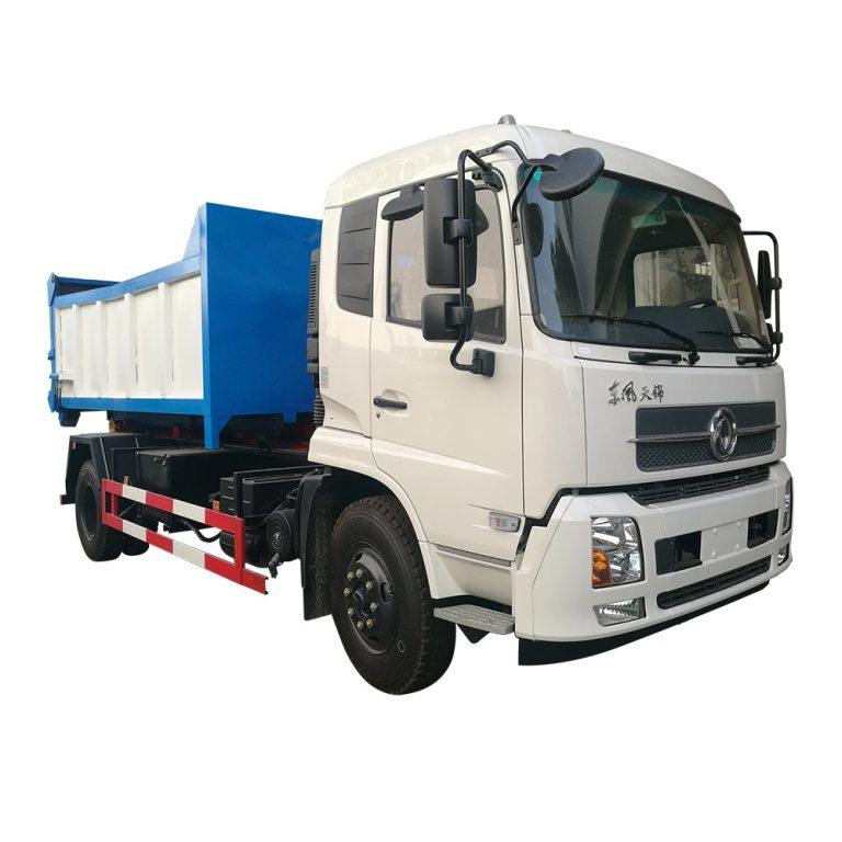 6 Wheel Roll Off Container Garbage Truck, Garbage Truck