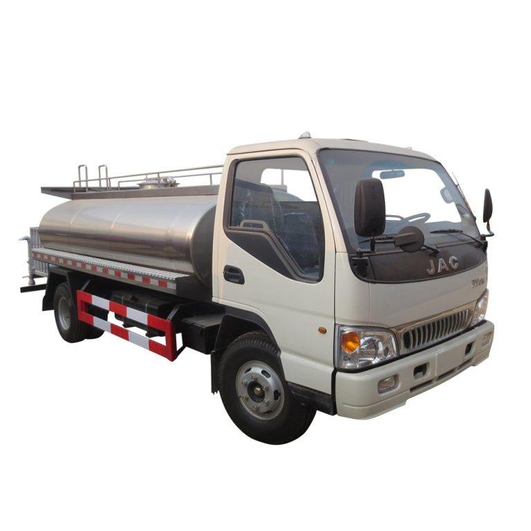 Jac 5 Cbm Stainless Steel Drinking Water Tank, Water Truck