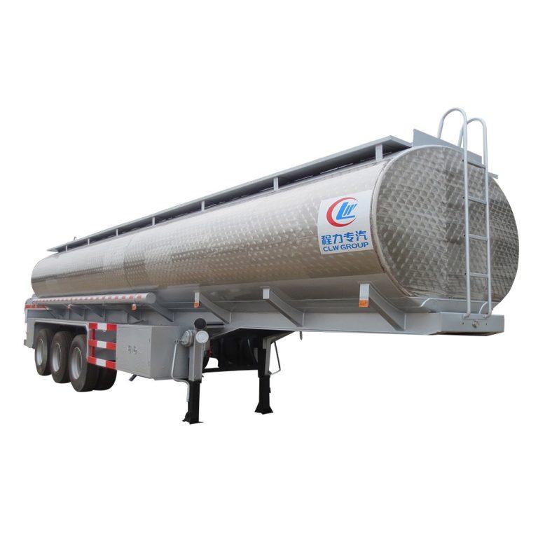 55 Cbm Aluminum Alloy Oil Tanker Semi Trailer, Fuel Tanker